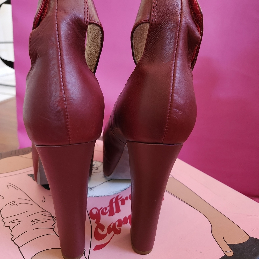Jeffrey Campbell Y2K Leather Platforms - Picture 2 of 3